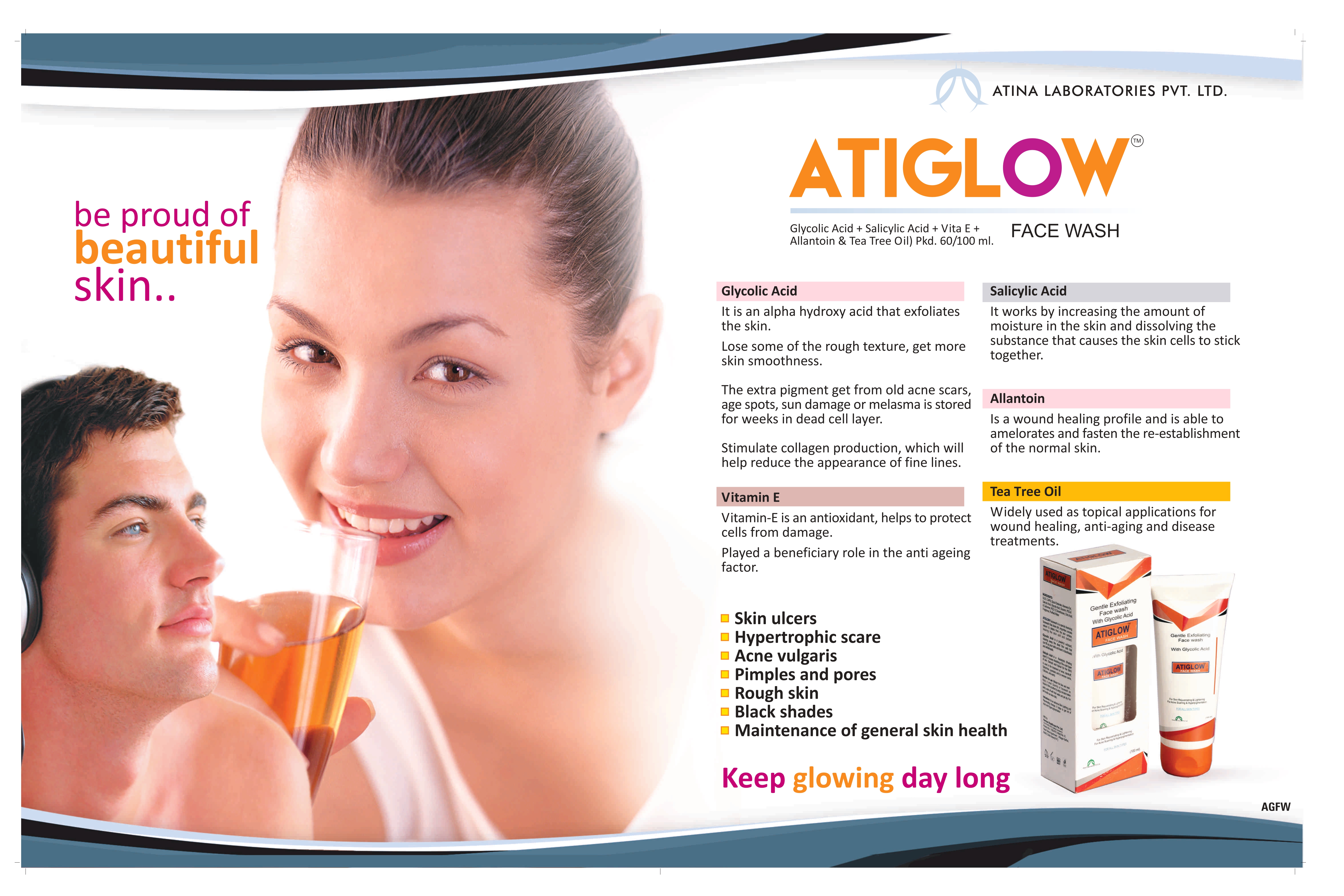 ATIGLOW (FACE WASH)